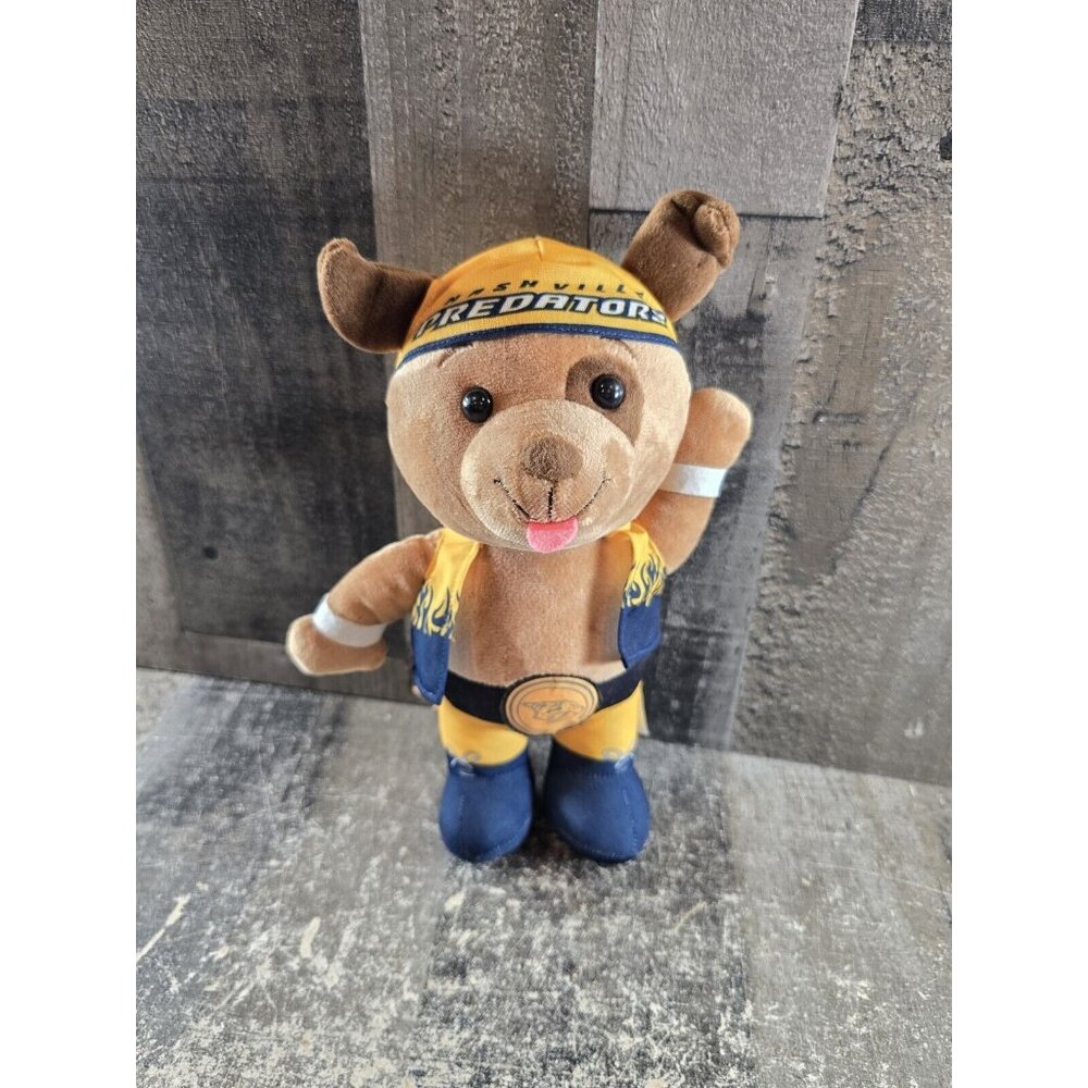 NHL Nashville Predators Wrestler Dog plush